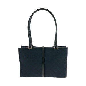 Gucci black handbag shoulder Jackie bag canvas GG